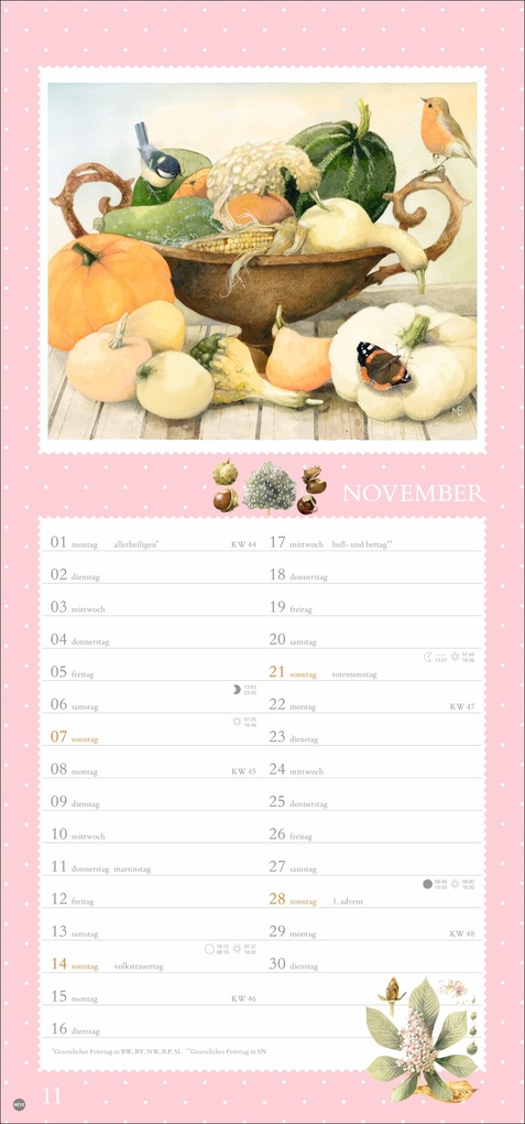 Weitere Ansicht: Marjolein Bastin: Wunder der Natur Kalender 2027 | Marjolein Bastin