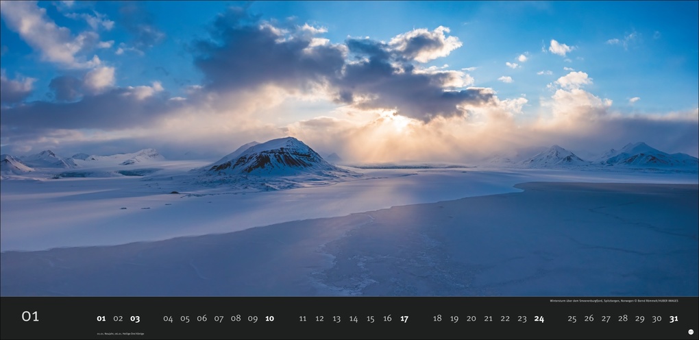 Weitere Ansicht: Magic Moments Panoramakalender 2027