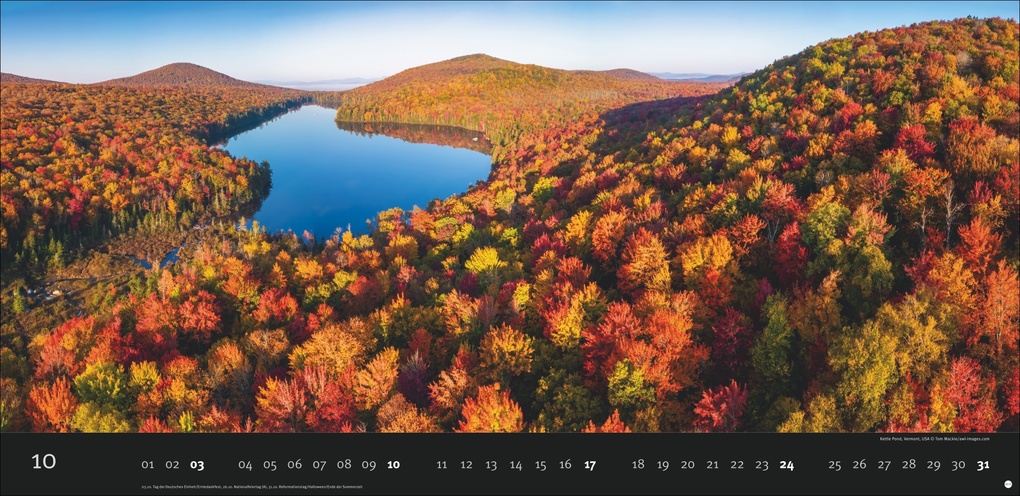 Weitere Ansicht: Magic Moments Panoramakalender 2027