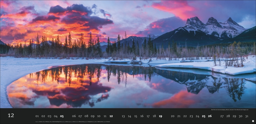 Weitere Ansicht: Magic Moments Panoramakalender 2027