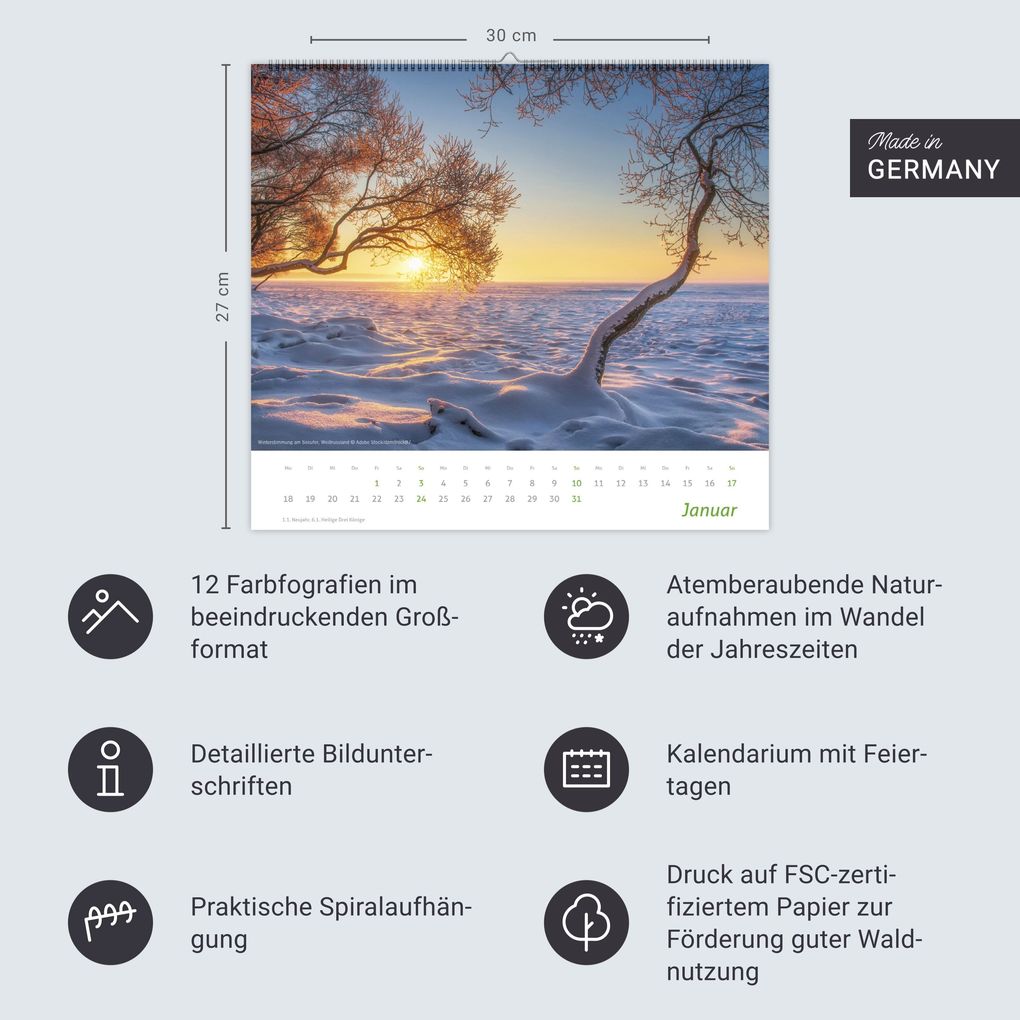Weitere Ansicht: times&more Sonnige Momente Bildkalender 2027
