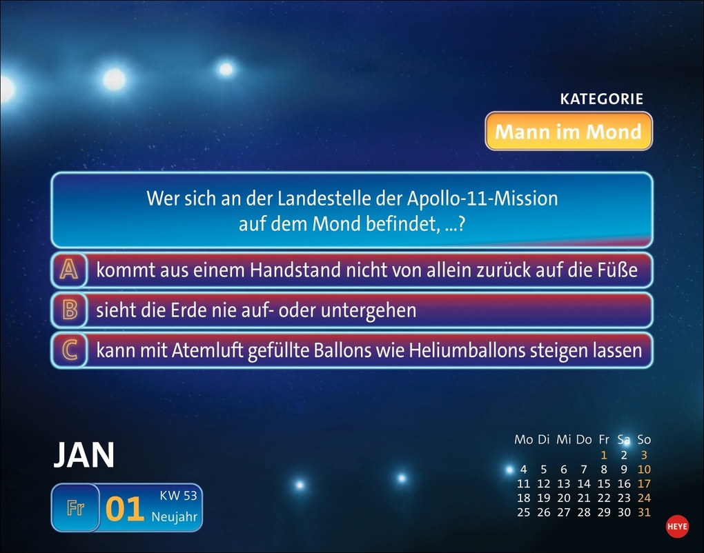 Weitere Ansicht: Wer weiß denn sowas? Tagesabreißkalender 2027