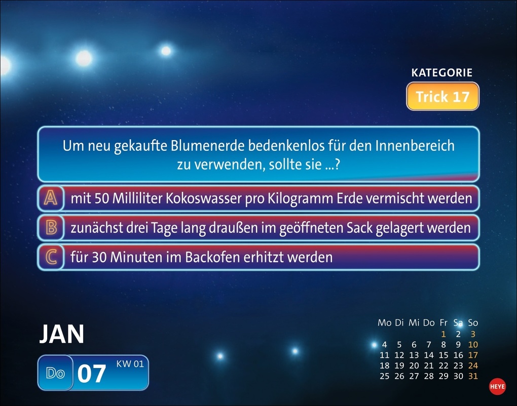 Weitere Ansicht: Wer weiß denn sowas? Tagesabreißkalender 2027