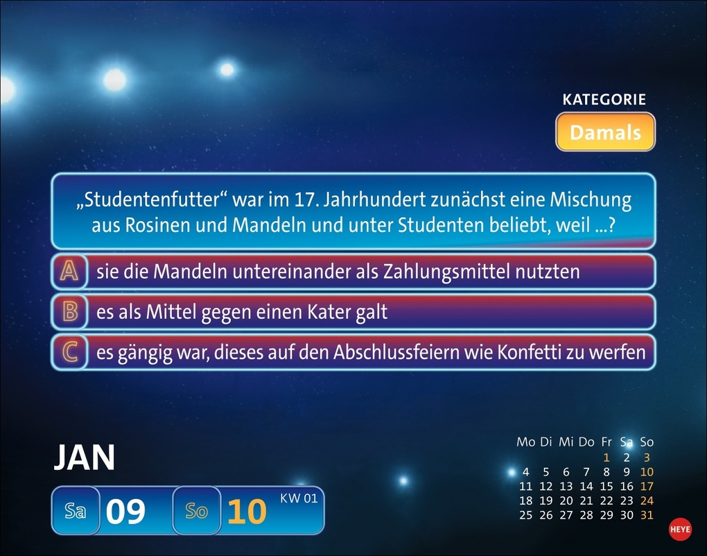 Weitere Ansicht: Wer weiß denn sowas? Tagesabreißkalender 2027