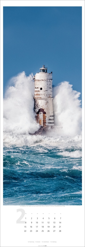 Weitere Ansicht: Leuchttürme Kalender 2027