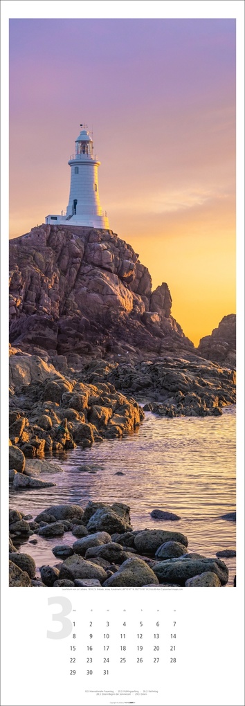 Weitere Ansicht: Leuchttürme Kalender 2027
