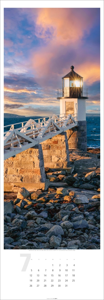 Weitere Ansicht: Leuchttürme Kalender 2027