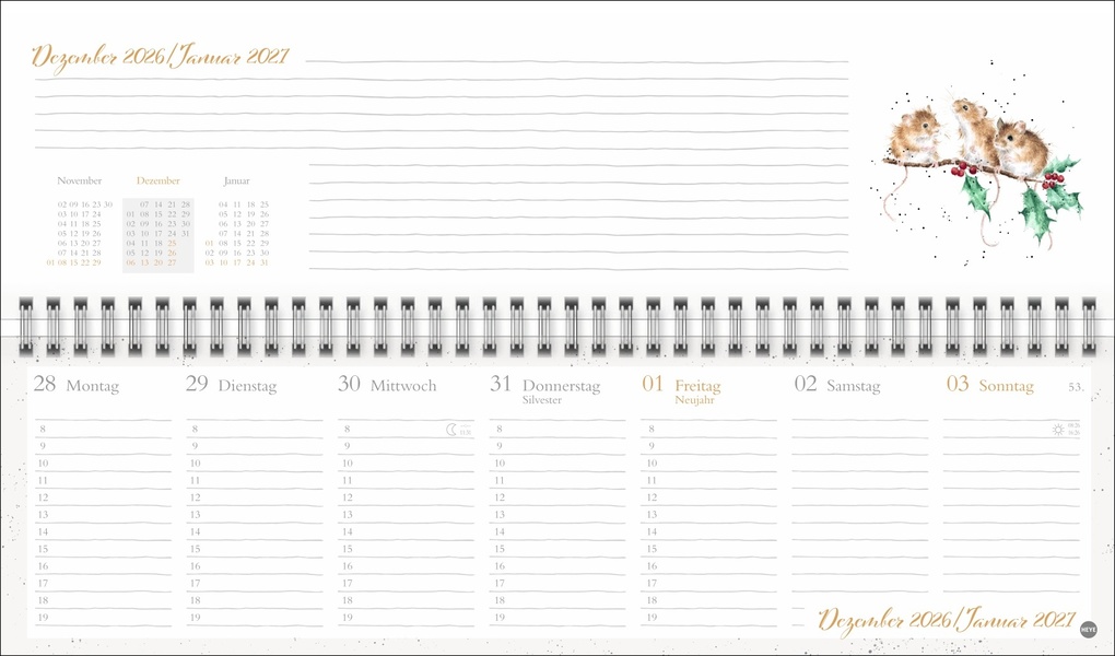 Weitere Ansicht: Hannah Dale : Wochenquerplaner 2027 | Hannah Dale