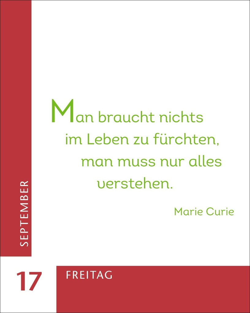 Weitere Ansicht: 365 Zitate von Frauen Mini-Geschenkkalender 2027 | Julia Linne