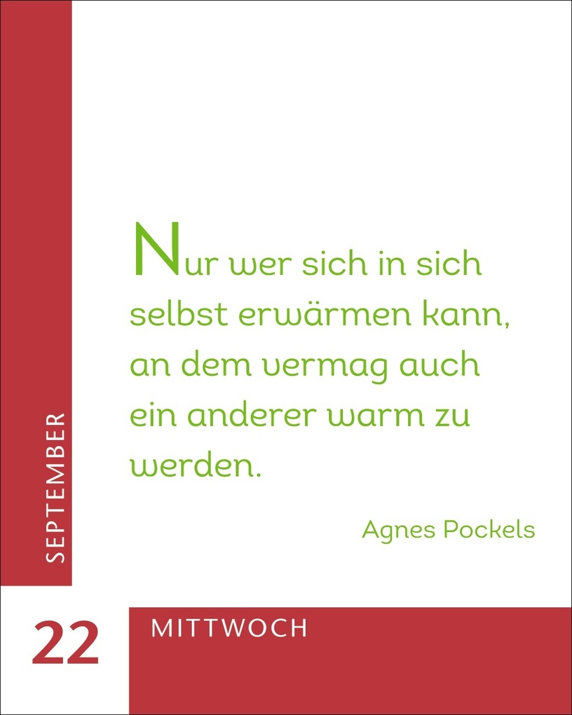 Weitere Ansicht: 365 Zitate von Frauen Mini-Geschenkkalender 2027 | Julia Linne