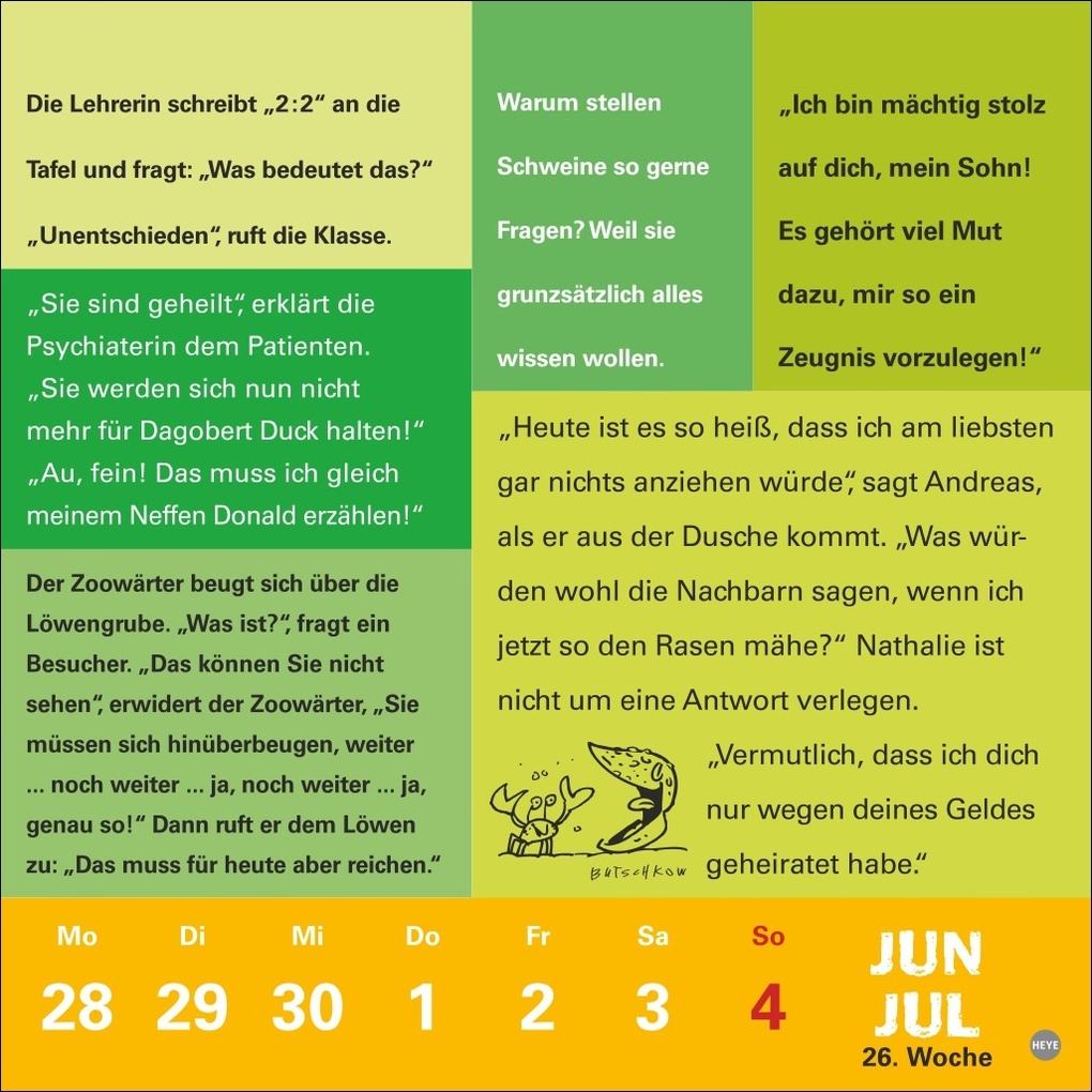 Weitere Ansicht: Witze fürs Klo Kalender 2027