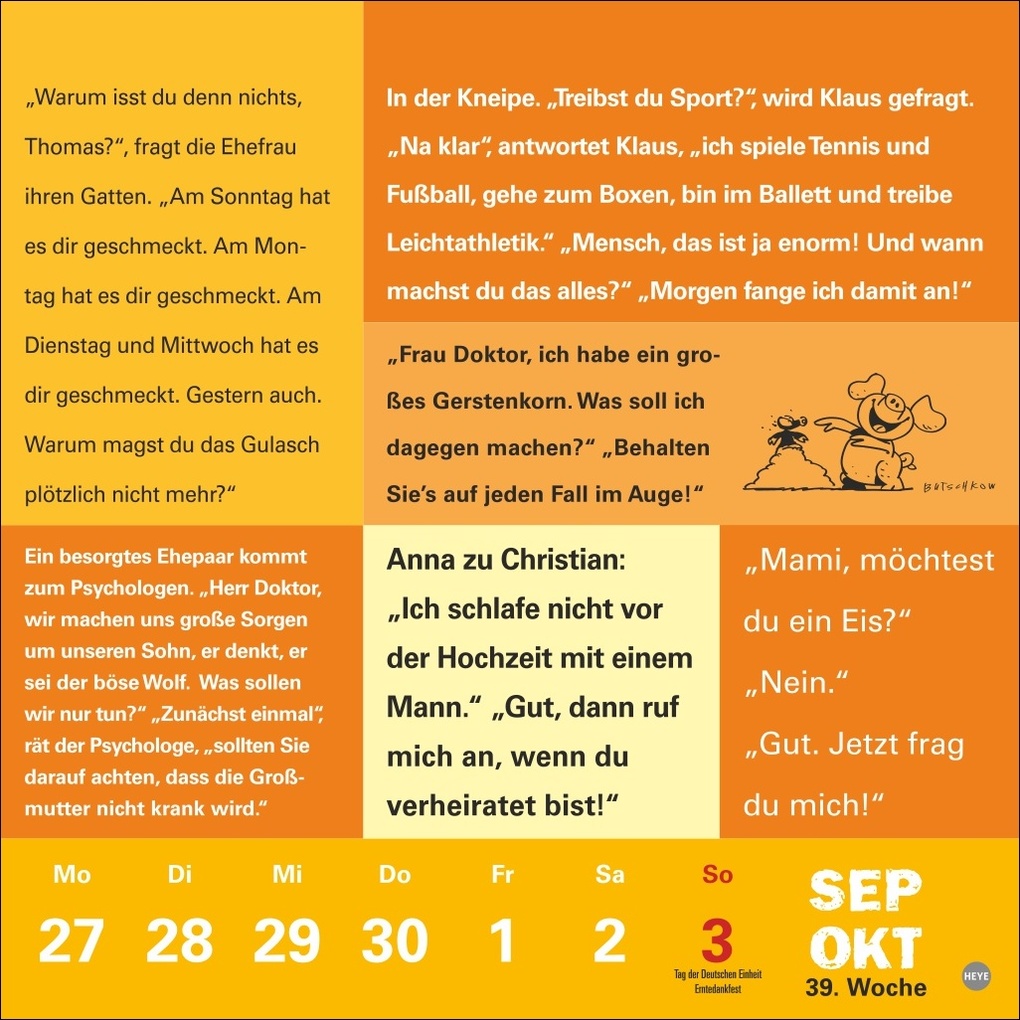 Weitere Ansicht: Witze fürs Klo Kalender 2027