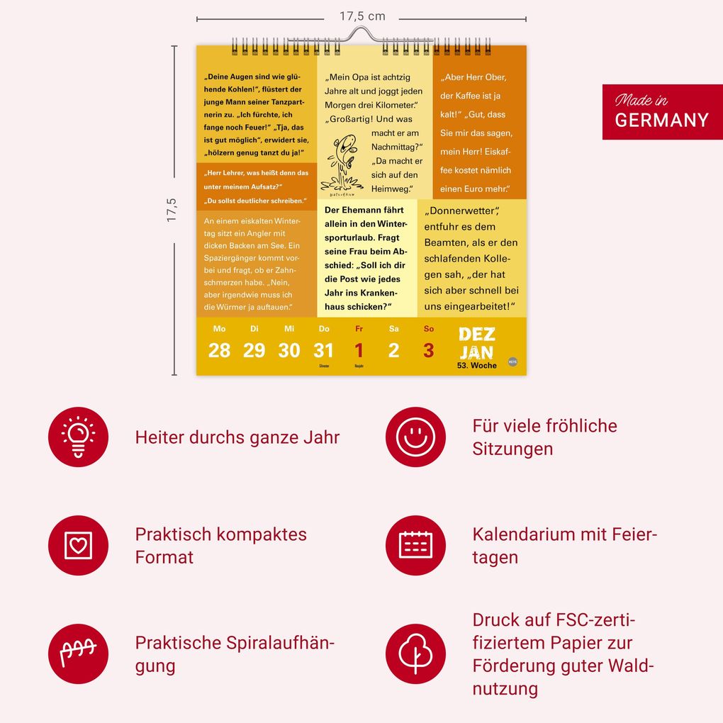 Weitere Ansicht: Witze fürs Klo Kalender 2027