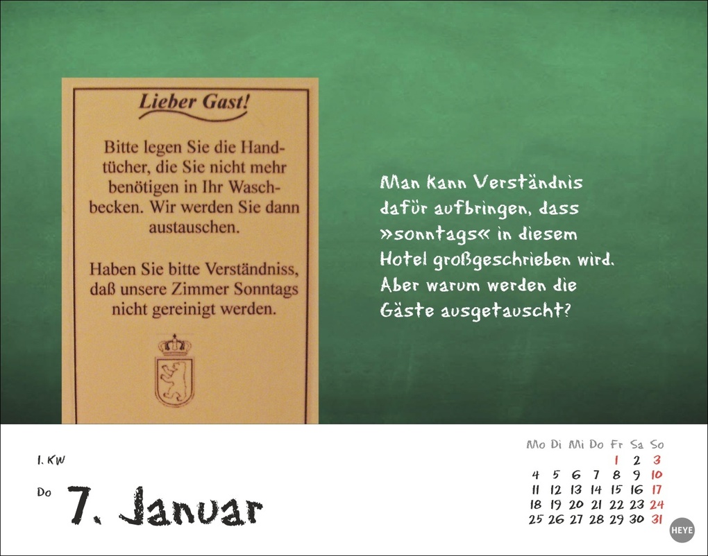 Weitere Ansicht: Bastian Sick Tagesabreißkalender 2027 | Bastian Sick