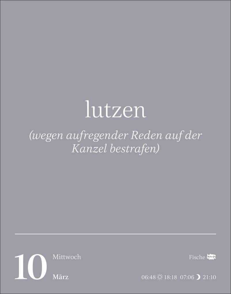 Weitere Ansicht: Duden Vergessene Wortschätze Tagesabreißkalender 2027 | Maik Goth