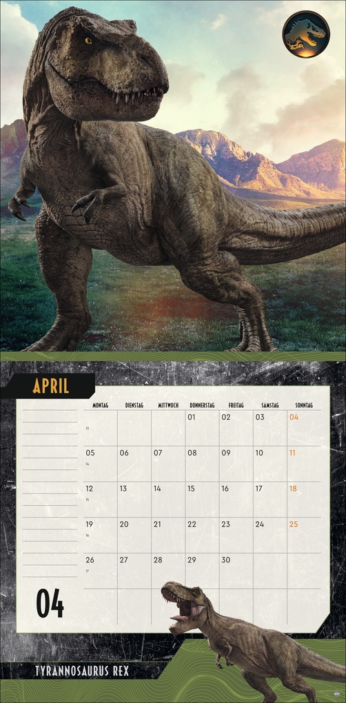 Weitere Ansicht: Jurassic World Broschurkalender 2027