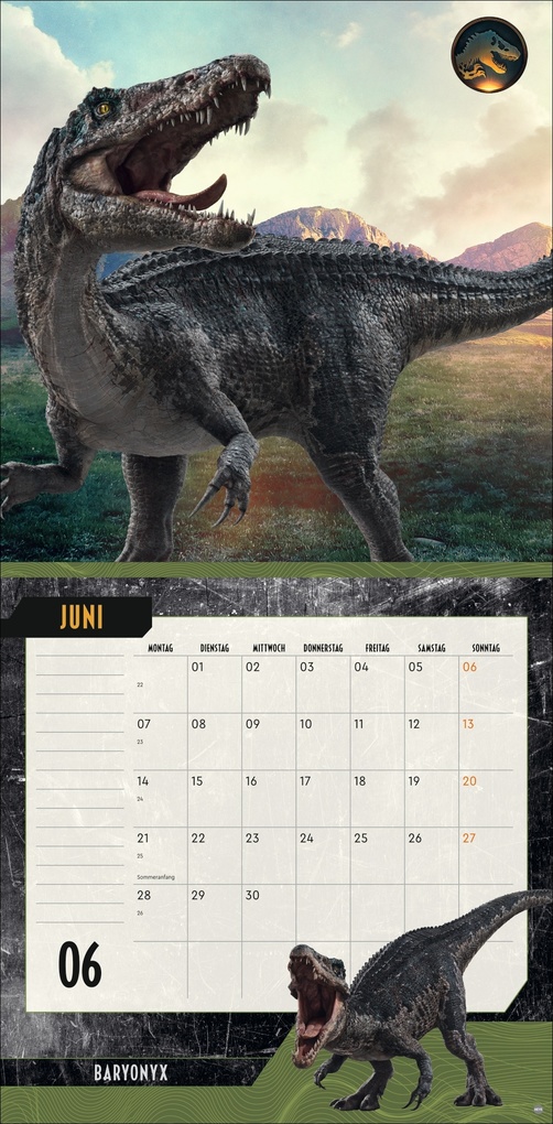Weitere Ansicht: Jurassic World Broschurkalender 2027
