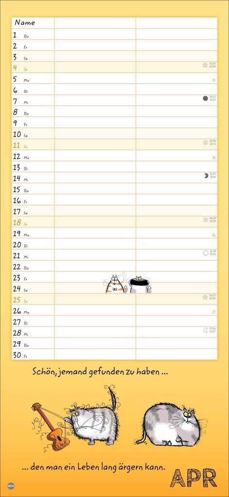 Weitere Ansicht: Catzz Planer für zwei 2027 | Alexander Holzach