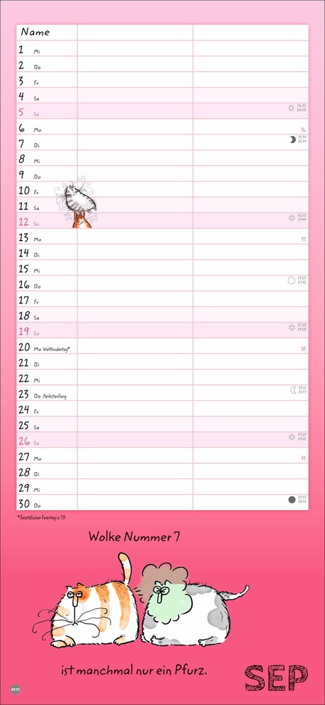 Weitere Ansicht: Catzz Planer für zwei 2027 | Alexander Holzach