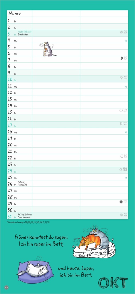 Weitere Ansicht: Catzz Planer für zwei 2027 | Alexander Holzach