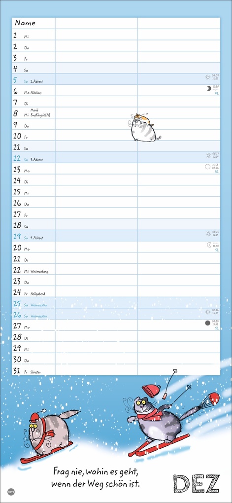 Weitere Ansicht: Catzz Planer für zwei 2027 | Alexander Holzach