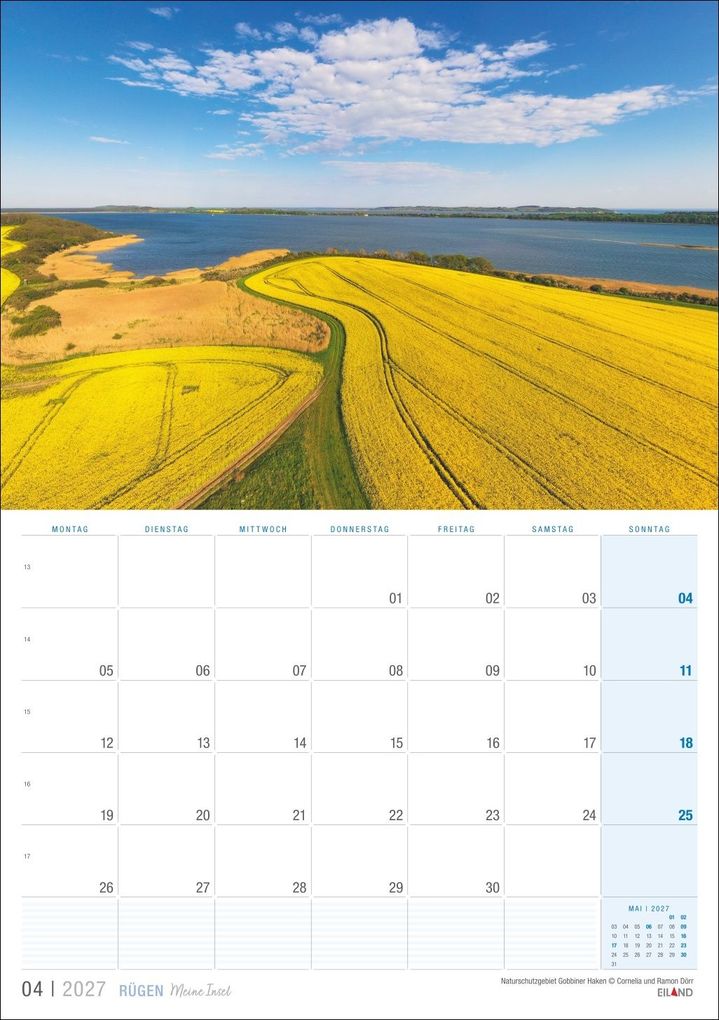 Weitere Ansicht: Rügen ...meine Insel Kalender 2027