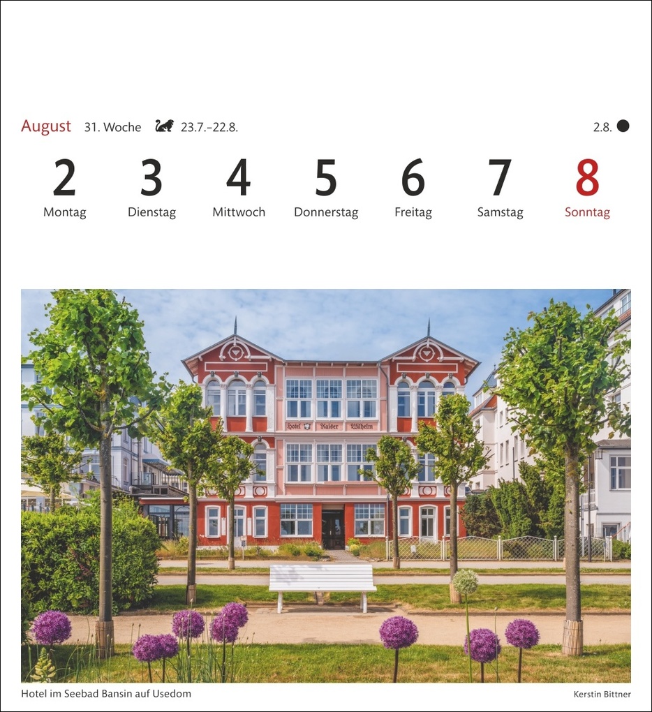 Weitere Ansicht: Ostseeküste Sehnsuchtskalender 2027 - Wochenkalender mit 53 Postkarten
