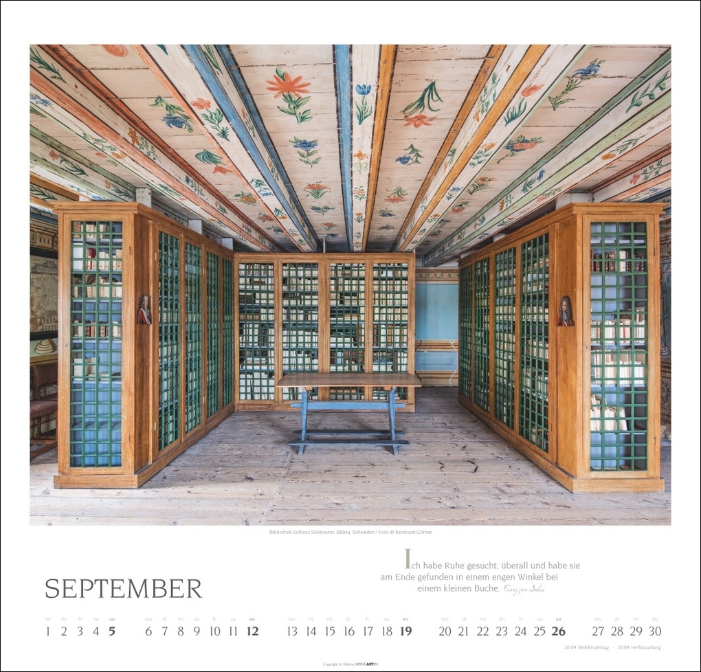 Weitere Ansicht: Welt der Bibliotheken Kalender 2027