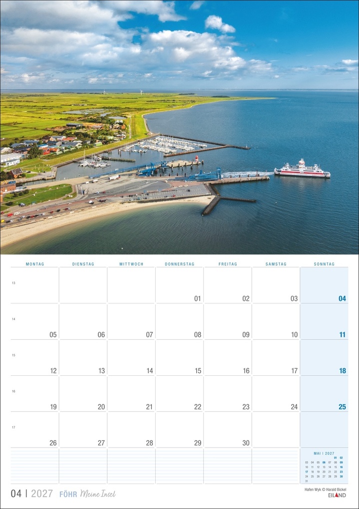 Weitere Ansicht: Föhr ...meine Insel Kalender 2027