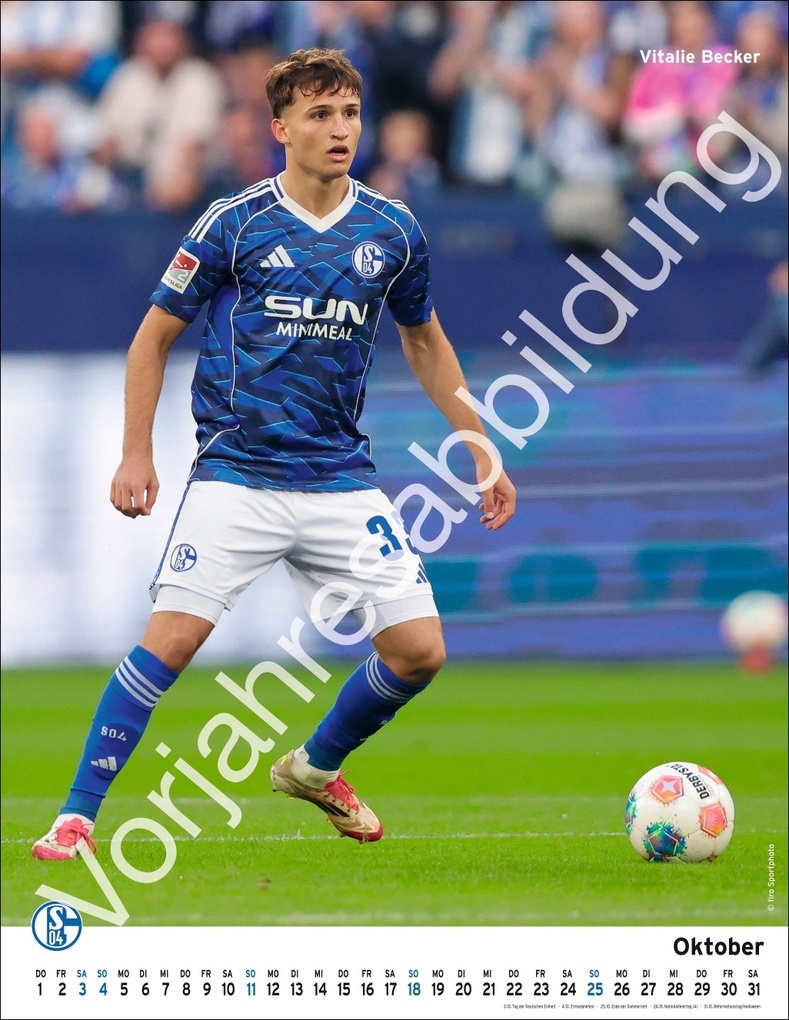 Weitere Ansicht: Schalke 04 Posterkalender 2027