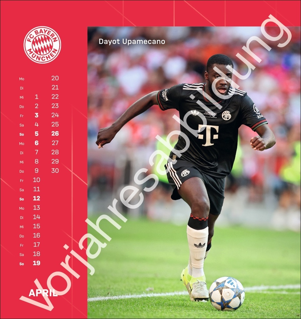 Weitere Ansicht: FC Bayern München Postkartenkalender 2027