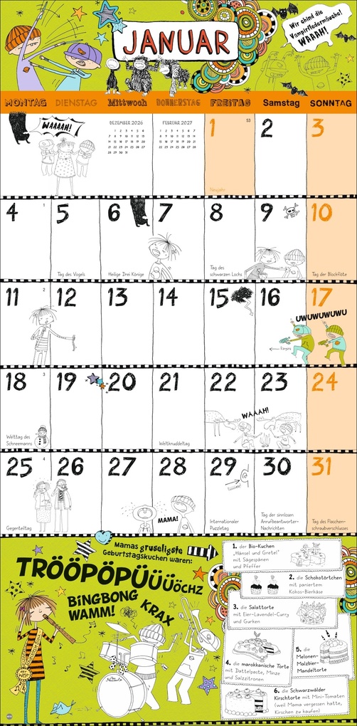 Weitere Ansicht: Lotta-Leben Broschurkalender 2027 | Alice Pantermüller