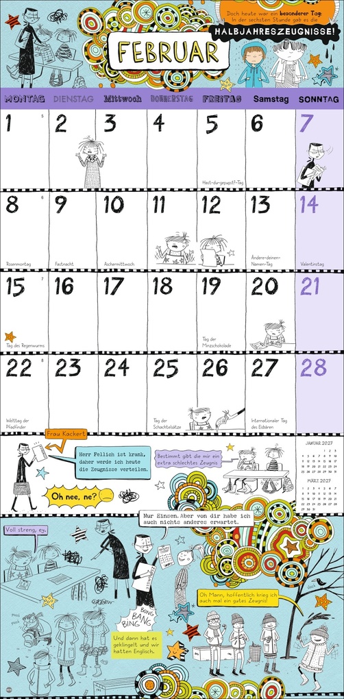 Weitere Ansicht: Lotta-Leben Broschurkalender 2027 | Alice Pantermüller