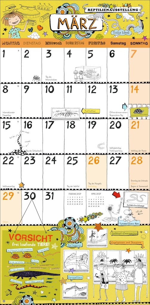 Weitere Ansicht: Lotta-Leben Broschurkalender 2027 | Alice Pantermüller