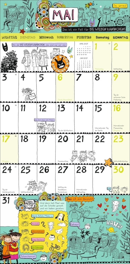 Weitere Ansicht: Lotta-Leben Broschurkalender 2027 | Alice Pantermüller