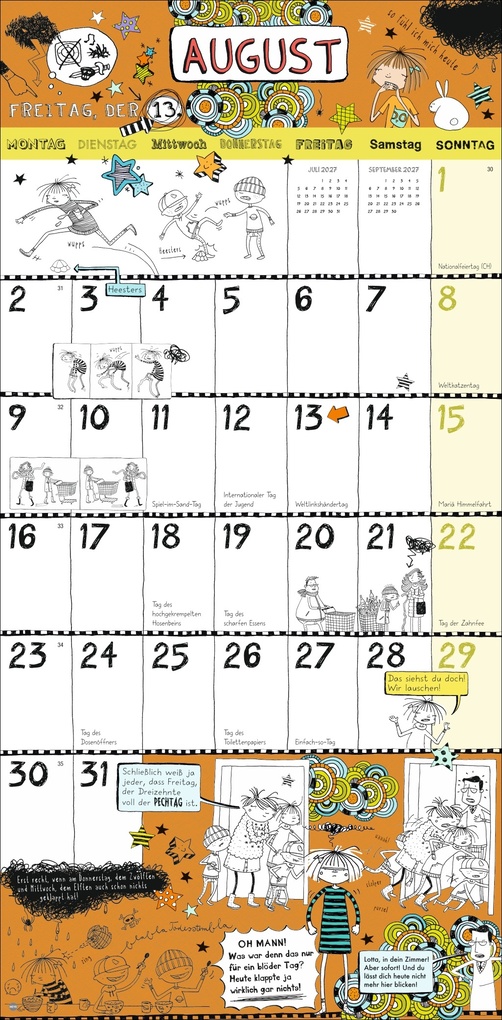 Weitere Ansicht: Lotta-Leben Broschurkalender 2027 | Alice Pantermüller