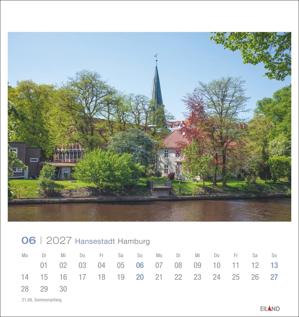 Weitere Ansicht: Hansestadt Hamburg Postkartenkalender 2027