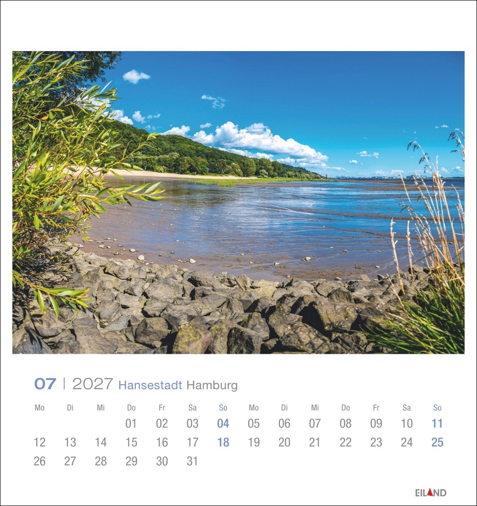 Weitere Ansicht: Hansestadt Hamburg Postkartenkalender 2027