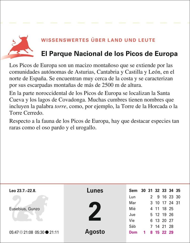 Weitere Ansicht: Spanisch Sprachkalender 2027 - Spanisch lernen leicht gemacht - Tagesabreißkalender | Sylvia Rivero Crespo