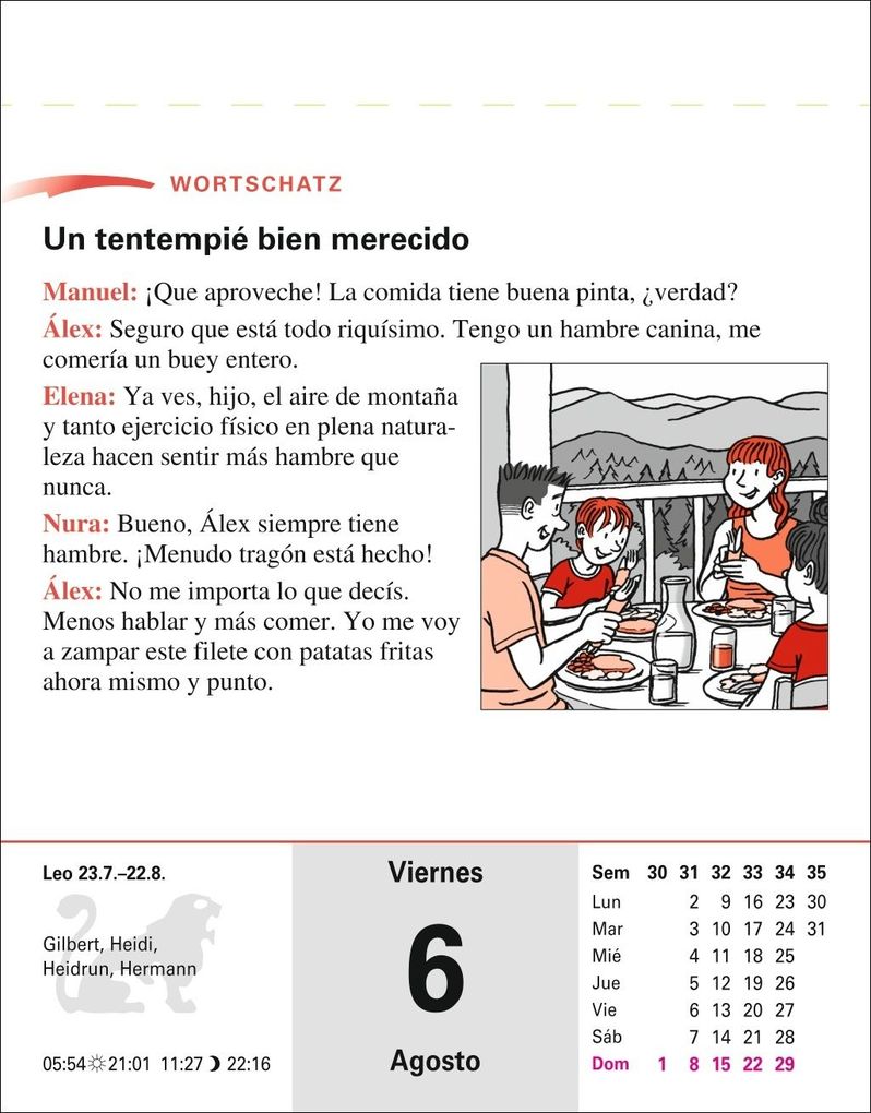 Weitere Ansicht: Spanisch Sprachkalender 2027 - Spanisch lernen leicht gemacht - Tagesabreißkalender | Sylvia Rivero Crespo