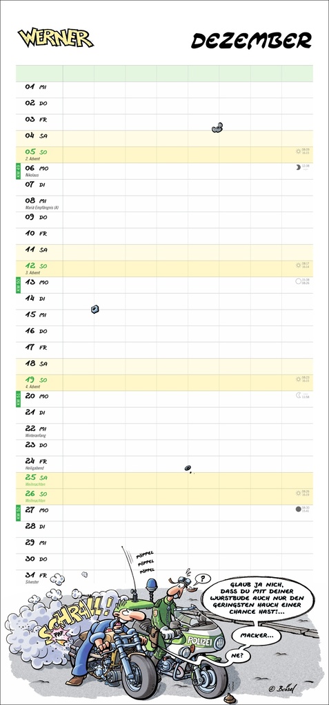 Weitere Ansicht: Werner Werkstattplaner 2027 | Rötger Feldmann