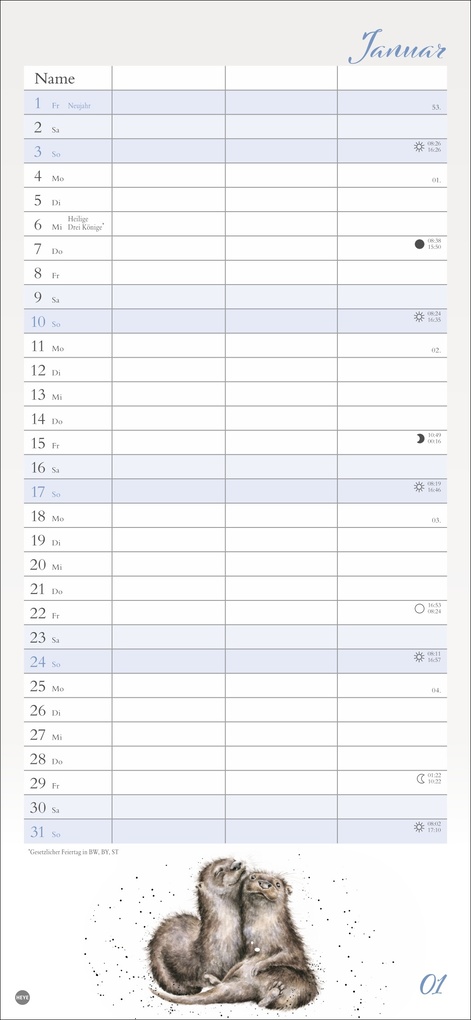 Weitere Ansicht: Hannah Dale: Planer für zwei 2027 | Hannah Dale