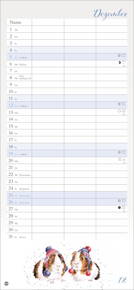 Weitere Ansicht: Hannah Dale: Planer für zwei 2027 | Hannah Dale