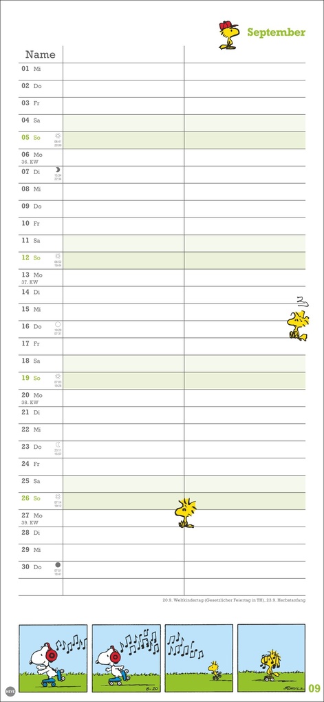 Weitere Ansicht: Peanuts Planer Wir zwei 2027