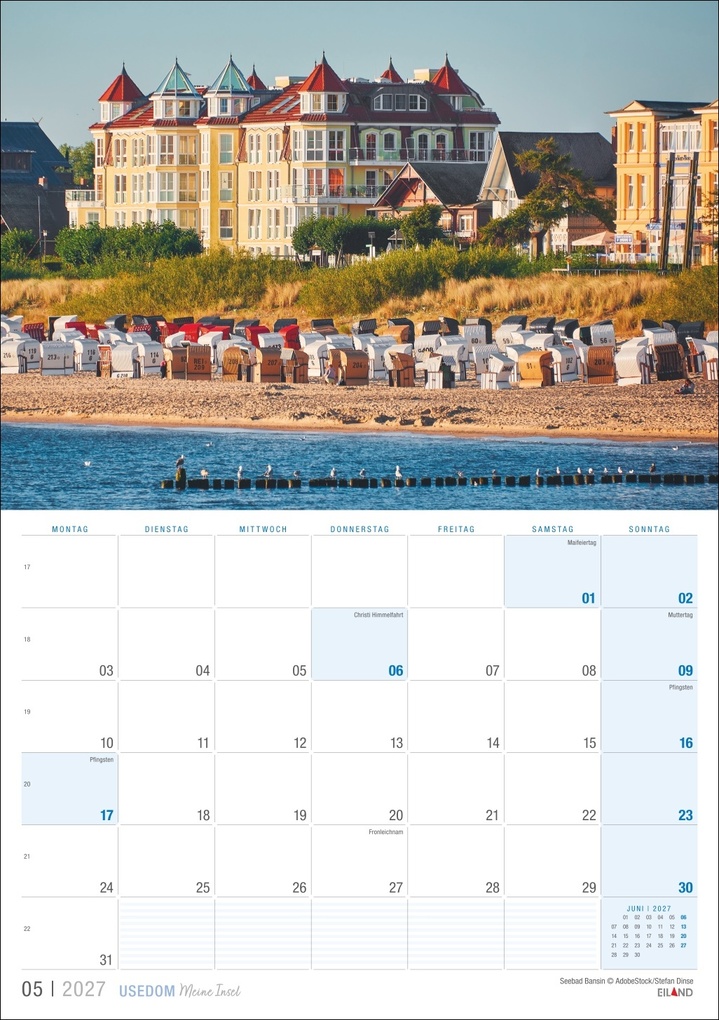Weitere Ansicht: Usedom ...meine Insel Kalender 2027
