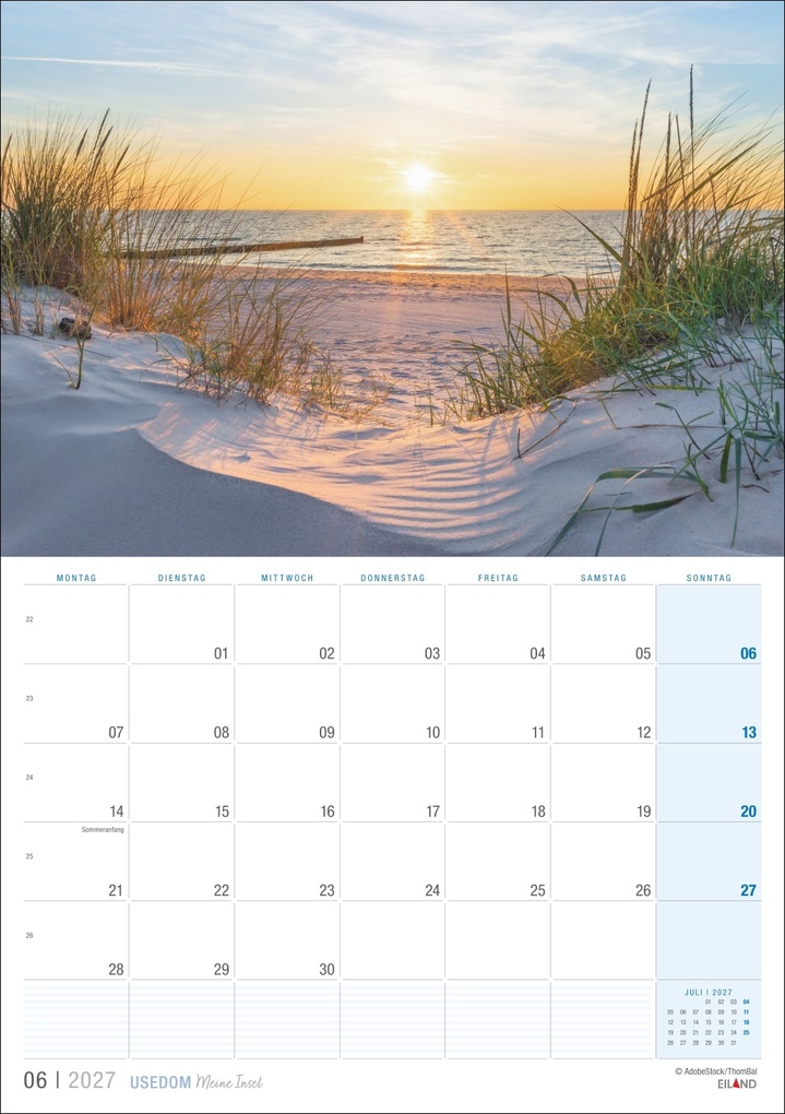 Weitere Ansicht: Usedom ...meine Insel Kalender 2027