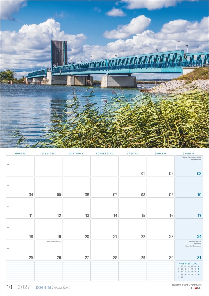 Weitere Ansicht: Usedom ...meine Insel Kalender 2027