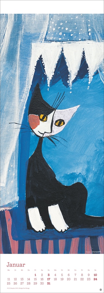 Weitere Ansicht: Rosina Wachtmeister Vertical Kalender 2027 | Rosina Wachtmeister