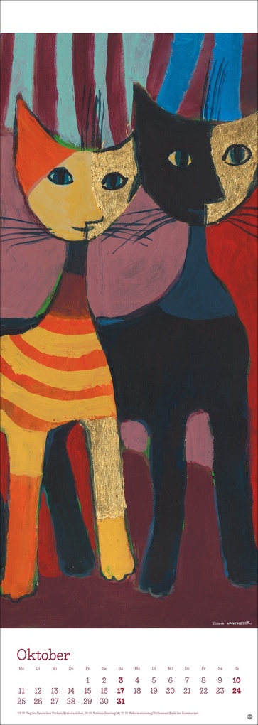 Weitere Ansicht: Rosina Wachtmeister Vertical Kalender 2027 | Rosina Wachtmeister