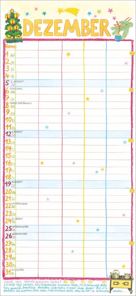 Weitere Ansicht: Gabi Kohwagner Unser Familienkalender 2027 | Gabi Kohwagner